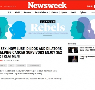 Newsweek: what are helping cancer survivors enjoy sex