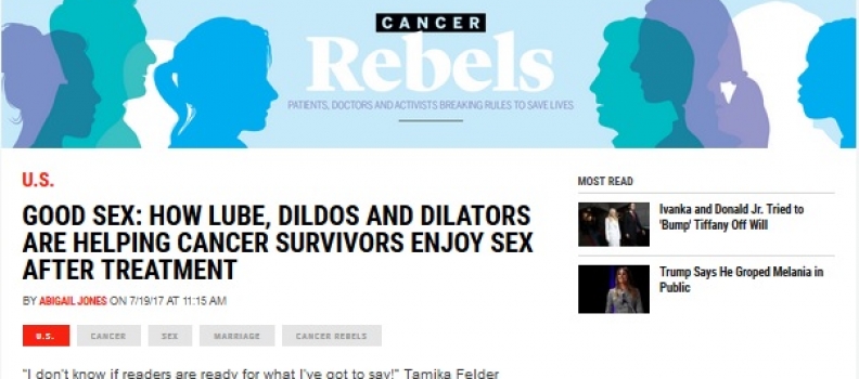 Newsweek: what are helping cancer survivors enjoy sex
